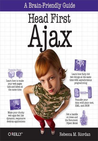 Okładka książki/ebooka Head First Ajax. A Brain-Friendly Guide