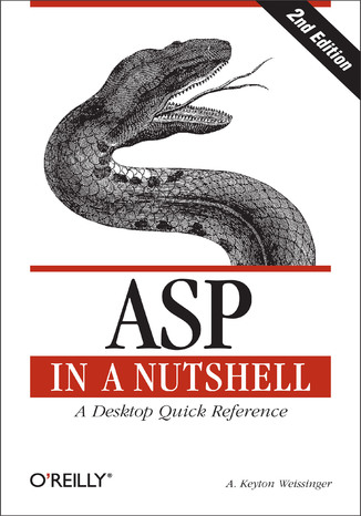 ASP in a Nutshell. A Desktop Quick Reference. 2nd Edition Keyton Weissinger - okadka ebooka