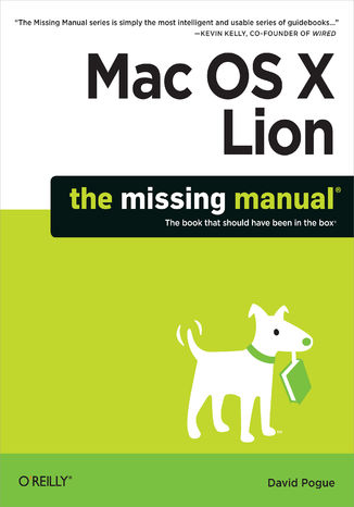 Mac OS X Lion: The Missing Manual David Pogue - okadka ebooka