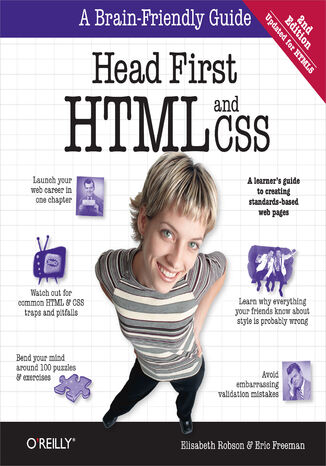 Head First HTML and CSS. A Learner's Guide to Creating Standards-Based Web Pages. 2nd Edition Elisabeth Robson, Eric Freeman - okadka audiobooks CD