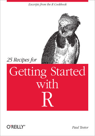 25 Recipes for Getting Started with R. Excerpts from the R Cookbook Paul Teetor - okładka audiobooks CD