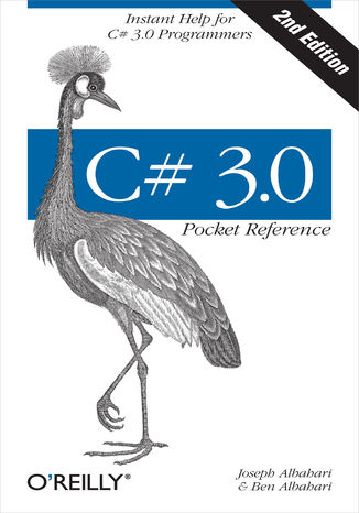 Okładka książki/ebooka C# 3.0 Pocket Reference. Instant Help for C# 3.0 Programmers. 2nd Edition