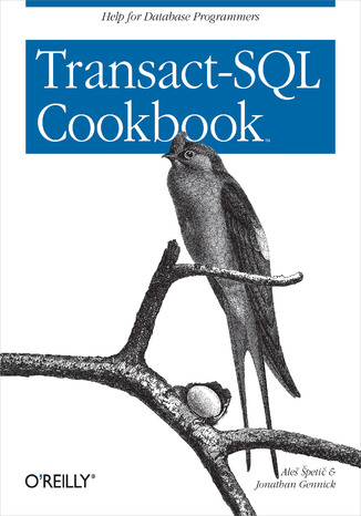 Transact-SQL Cookbook Ales Spetic, Jonathan Gennick - okładka audiobooka MP3