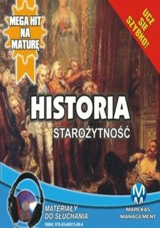 Historia - Staroytno Krzysztof Pogorzelski - okadka audiobooka MP3