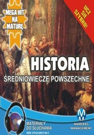 Historia - redniowiecze powszechne Krzysztof Pogorzelski - okadka audiobooka MP3