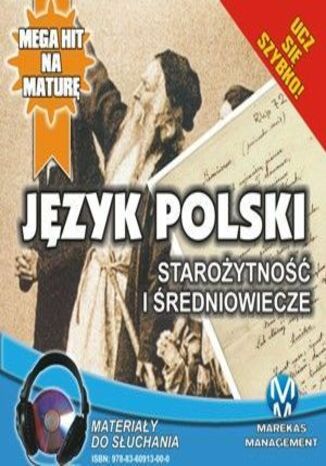 Jzyk polski - Staroytno i redniowiecze Magorzata Choromaska - okadka audiobooka MP3