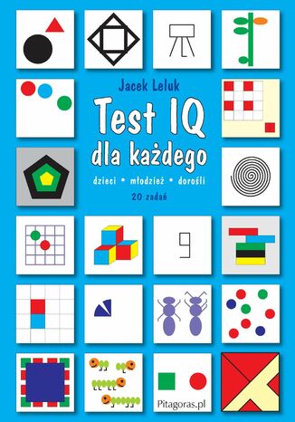 Test IQ dla kadego profesor Jacek Leluk - okadka ebooka