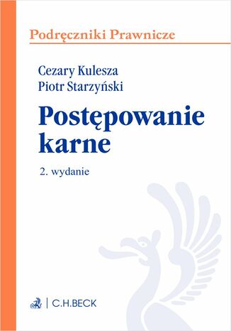 Postpowanie karne. Wydanie 2 Cezary Kulesza, Piotr Starzyski - okadka audiobooka MP3