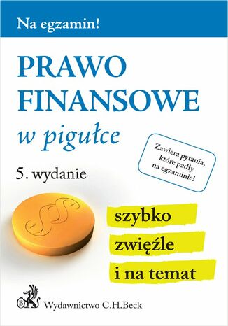 Prawo finansowe w pigułce. Wydanie 5 Wioletta Żelazowska - okładka audiobooka MP3