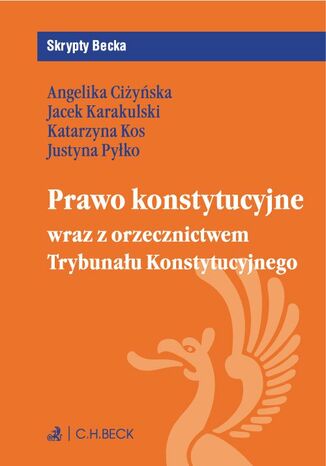 Prawo konstytucyjne wraz z orzecznictwem Trybunau Konstytucyjnego Angelika Ciyska, Jacek Karakulski, Katarzyna Kos - okadka audiobooks CD