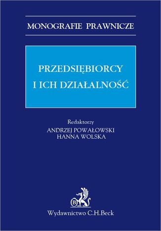 Przedsibiorcy i ich dziaalno Andrzej Powaowski, Hanna Wolska - okadka audiobooks CD