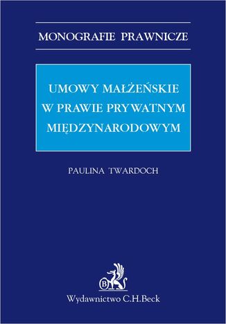Umowy maeskie w prawie prywatnym midzynarodowym Paulina Twardoch - okadka ebooka