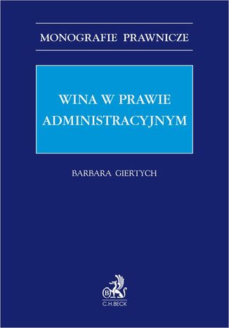 Wina w prawie administracyjnym