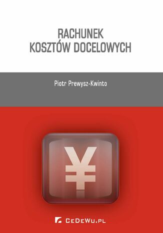 Rachunek kosztw docelowych Piotr Prewysz-Kwinto - okadka audiobooks CD
