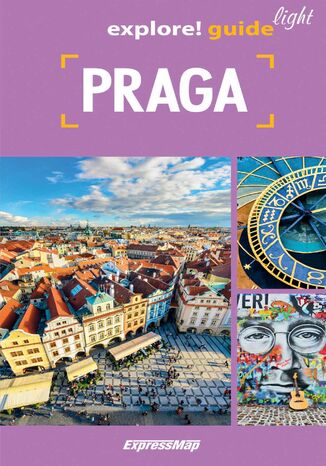 Praga light: przewodnik Katarzyna Byrtek - okładka książki