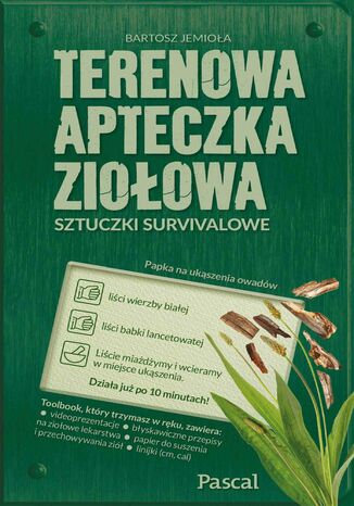 Terenowa apteczka ziołowa Bartosz Jemioła - okładka audiobooks CD