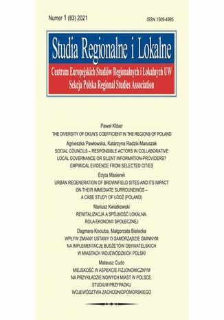 Studia Regionalne i Lokalne nr 1(83)/2021