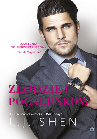 Okładka: Złodziej pocałunków