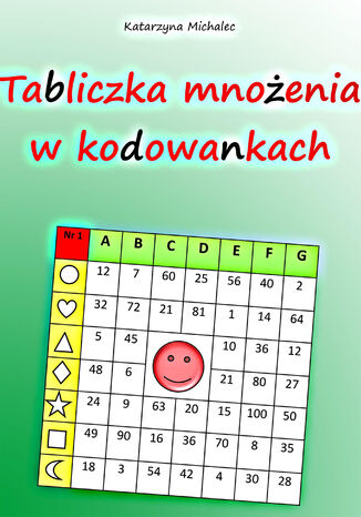 Tabliczka mnożenia w kodowankach Katarzyna Michalec - okładka ebooka