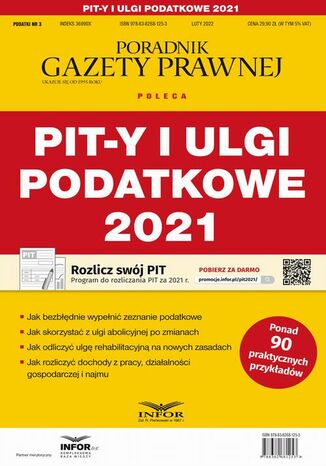 Pity i ulgi podatkowe 2021 Grzegorz Zikowski - okadka audiobooka MP3