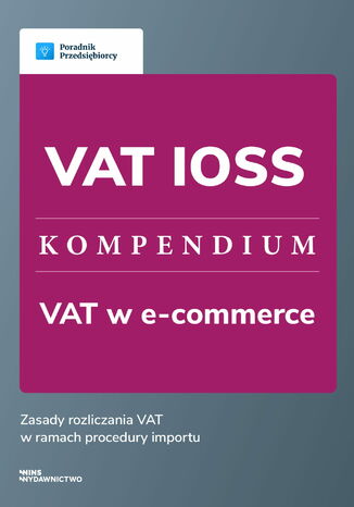VAT IOSS - kompendium Małgorzata Lewandowska - okładka ebooka