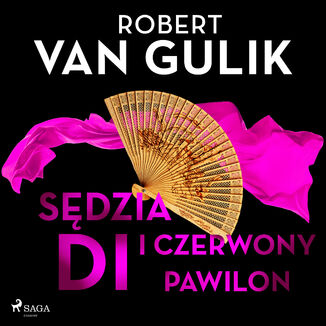 Sędzia Di i czerwony pawilon Robert van Gulik - okładka audiobooka MP3
