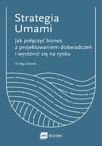 Strategia Umami. Jak połączyć biznes z projektowaniem doświadczeń i wyróżnić się na rynku Aga Szóstek - okładka książki