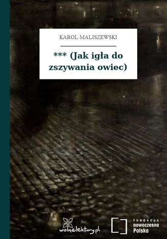 *** (Jak iga do zszywania owiec) Karol Maliszewski - okadka audiobooks CD