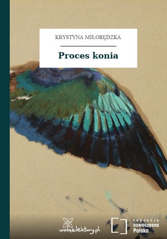 Proces konia Krystyna Miobdzka - okadka ebooka