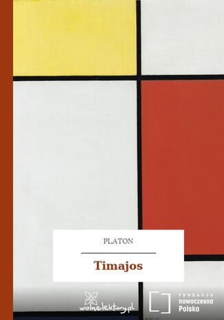 Timajos Platon - okadka ebooka
