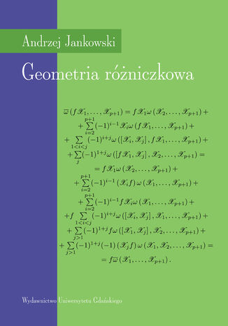 Geometria różniczkowa Andrzej Jankowski - okładka książki