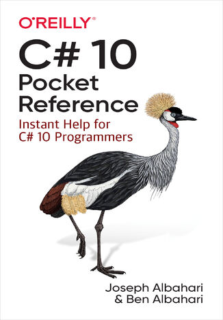 C# 10 Pocket Reference Joseph Albahari, Ben Albahari - okładka ebooka