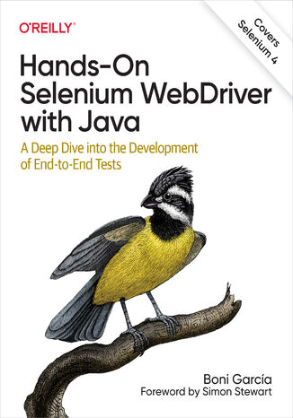 Hands-On Selenium WebDriver with Java Boni Garcia - okładka audiobooka MP3