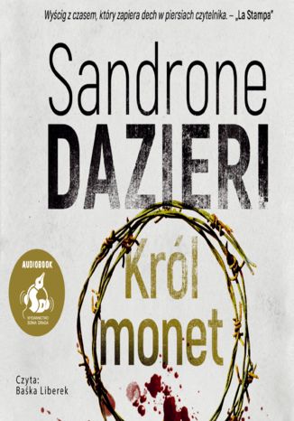 Krl monet Sandrone Dazieri - okadka audiobooks CD