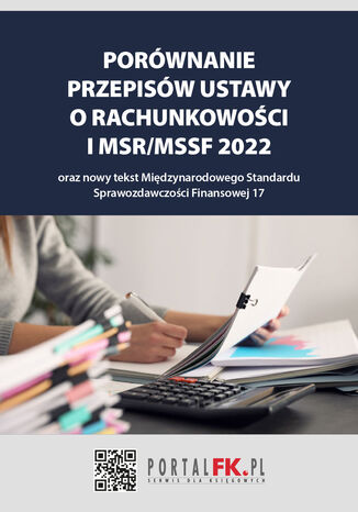 Porównanie przepisów ustawy o rachunkowości i MSR/MSSF 2021/2022 Katarzyna Trzpioła - okładka książki