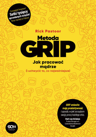 Metoda GRIP. Jak pracować mądrze (i uchwycić to, co najważniejsze) Rick Pastoor - okładka audiobooka MP3