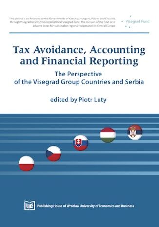 Okładka:Avoidance, Accounting and Financial Reporting. The Perspective of the Visegrad Group Countries and Serbia 