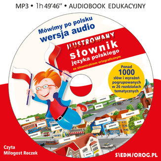 Mówimy po polsku. Słownik języka polskiego Tamara Michałowska - okładka audiobooka MP3