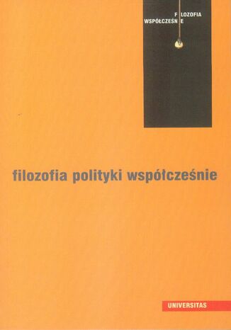 Filozofia polityki wspczenie Jolanta Zdybel, Lech Zdybel - okadka audiobooks CD