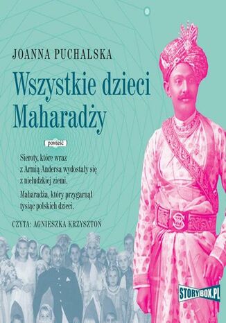 Wszystkie dzieci Maharady Joanna Puchalska - okadka audiobooks CD