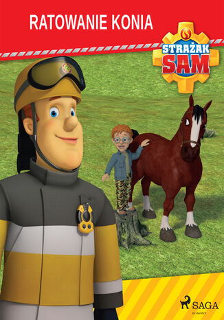Strażak Sam - Ratowanie konia Mattel - okładka ebooka