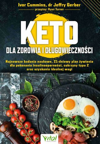 Okładka: Keto dla zdrowia i długowieczności