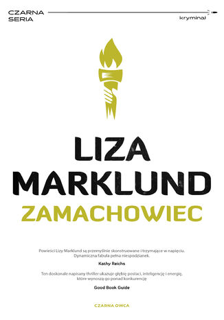 Annika Bengtzon (#1). Zamachowiec Liza Marklund - okładka audiobooks CD