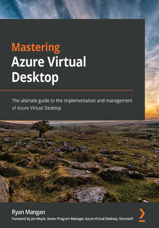 Mastering Azure Virtual Desktop Ryan Mangan - okładka książki