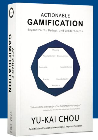 Actionable Gamification Yu-kai Chou - okładka książki