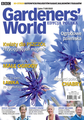 Gardeners' World Edycja Polska. 7/2022 Wydawnictwo AVT - okładka audiobooks CD