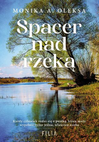 Spacer nad rzek Monika A. Oleksa - okadka audiobooka MP3
