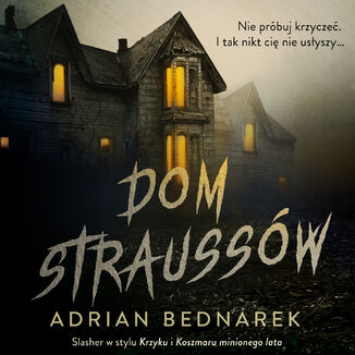 Dom Straussów Adrian Bednarek - okładka audiobooka MP3