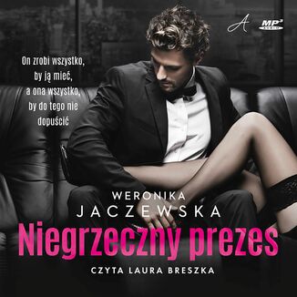Niegrzeczny prezes Weronika Jaczewska - okadka audiobooka MP3