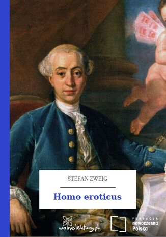 Homo eroticus Stefan Zweig - okadka ebooka